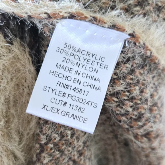 🏷️FN She's Been Spotted Cardigan Longline Pockets Animal Print XL - Picture 12 of 15